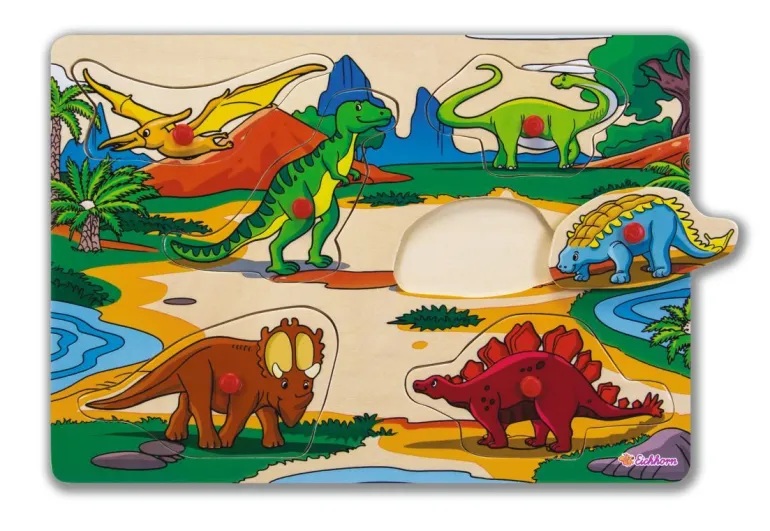 Eichhorn - Steckpuzzle aus Holz, sortiert | Teddy Toys Kinderwelt