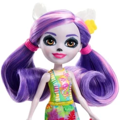 Enchantimals Puppen, Sunshine Beach Lemur Familie Puppe und Figur | Teddy Toys Kinderwelt