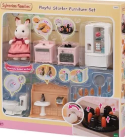 EPOCH Sylvanian Families 5449 Einrichtung Komplett Set für Starte | Teddy Toys Kinderwelt