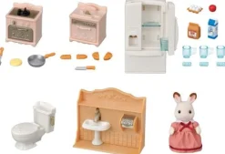 EPOCH Sylvanian Families 5449 Einrichtung Komplett Set für Starte | Teddy Toys Kinderwelt