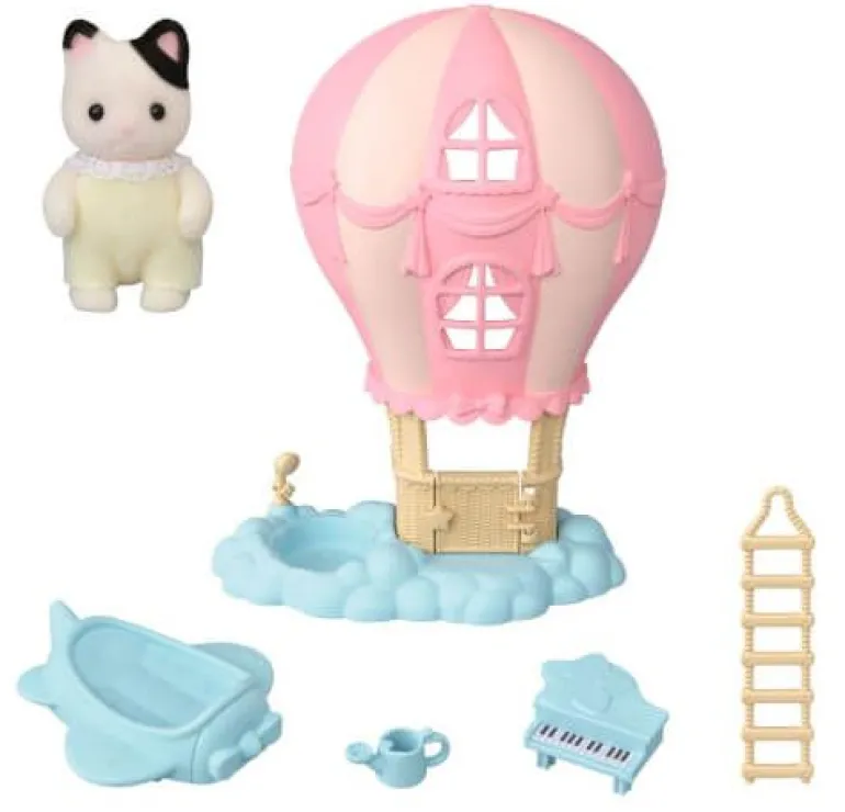 EPOCH Sylvanian Families 5527 Baby Ballon Spielhaus mit Figur | Teddy Toys Kinderwelt