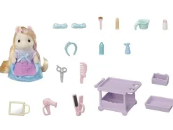 EPOCH Sylvanian Families 5644 Pony Friseur Spielset mit Figur | Teddy Toys Kinderwelt