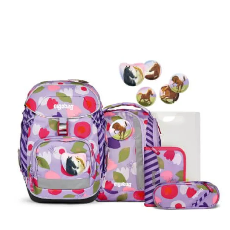 ergobag pack-set - BlütenzauBär, 6-teilig | Teddy Toys Kinderwelt