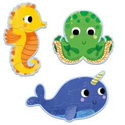 Erstes Puzzlen: Im Meer | Teddy Toys Kinderwelt