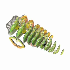 Eugy: 3D Bastelset Chamäleon | Teddy Toys Kinderwelt