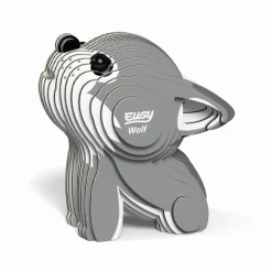Eugy: 3D Bastelset Wolf | Teddy Toys Kinderwelt
