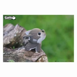 Eugy: 3D Bastelset Wolf | Teddy Toys Kinderwelt