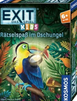 EXIT® - Das Spiel Kids: Rätselspaß im Dschungel | Teddy Toys Kinderwelt