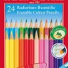 Faber-Castell - Buntstift radierbar, 24er Set | Teddy Toys Kinderwelt