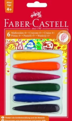 Faber-Castell - Malkreide, 6er Set | Teddy Toys Kinderwelt