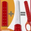 Faber-Castell - Schulschere Grip, rot | Teddy Toys Kinderwelt