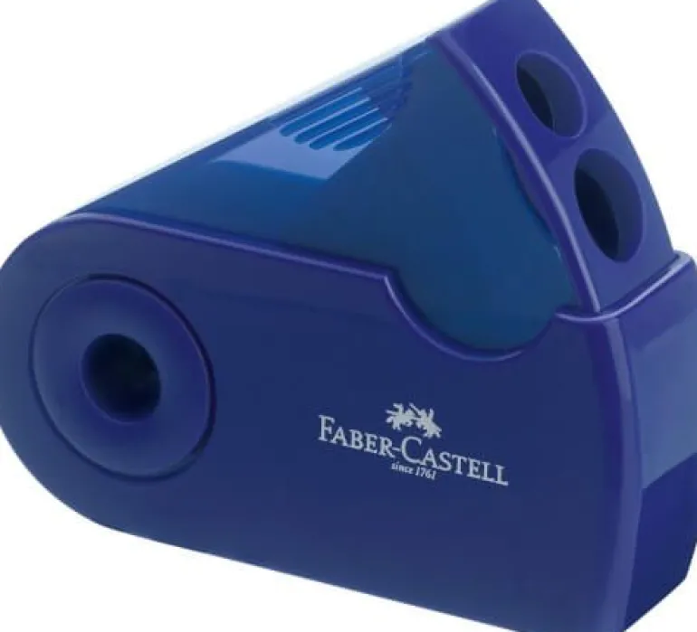 Faber-Castell - Spitzer Doppelspitzdose SLEEVE, sortiert | Teddy Toys Kinderwelt