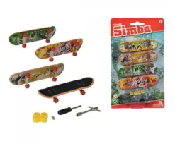 Finger Skateboard 4er Set Sortiert, keine Auswahl möglich | Teddy Toys Kinderwelt