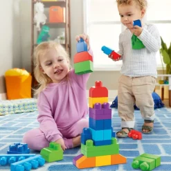 Fisher Price® Mega Bloks - First Builders Bausteine, 60 Stück | Teddy Toys Kinderwelt