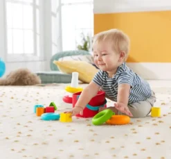 Fisher-Price® - Eco Farbring Pyramide | Teddy Toys Kinderwelt