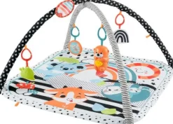 Fisher-Price® - Tierfreunde Kontrast-Spieldecke | Teddy Toys Kinderwelt