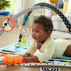 Fisher-Price® - Tierfreunde Kontrast-Spieldecke | Teddy Toys Kinderwelt