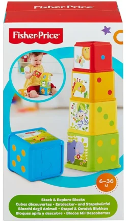 Fisher-Price? Baby - Bunte Stapelw?rfel