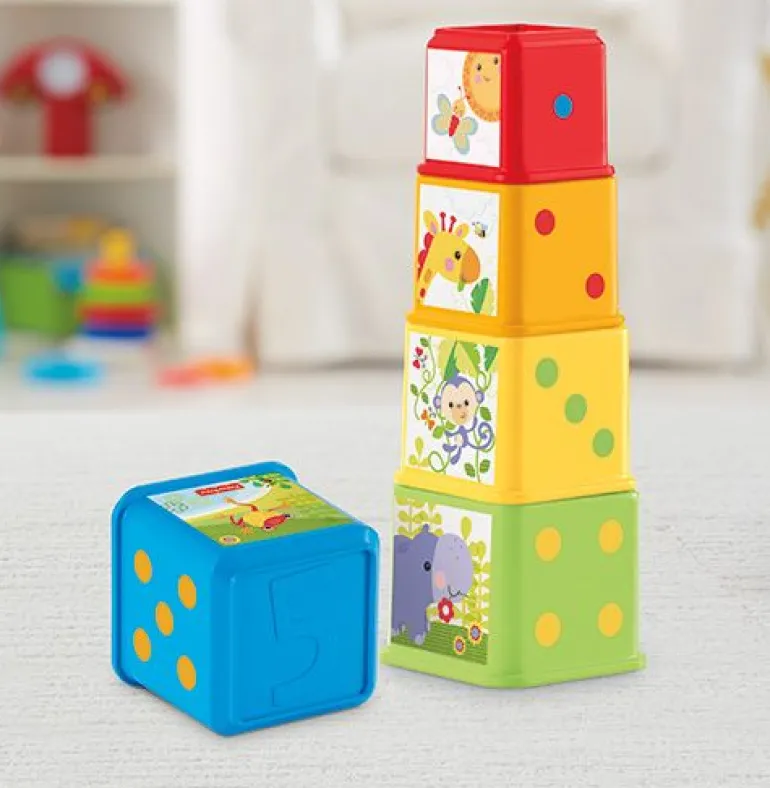Fisher-Price? Baby - Bunte Stapelw?rfel