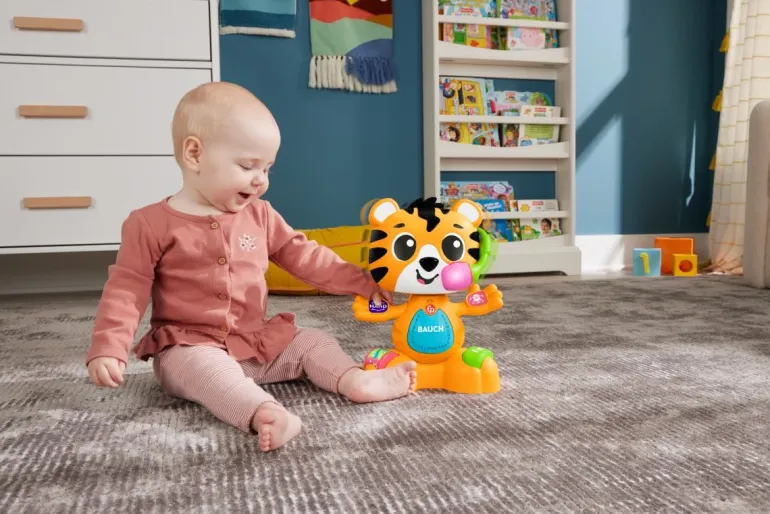 Fisher-Price Beat Bande Lern & Tanz Tiger Justin (D) | Teddy Toys Kinderwelt