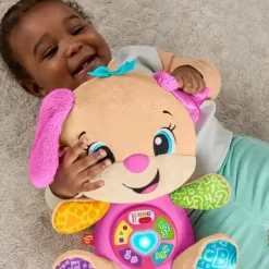 Fisher-Price Lernspaß Smart Stages Plüsch-Hundefreundin für Babys | Teddy Toys Kinderwelt
