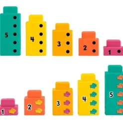 Fisher-Price Mein Zahlen-Krokodil Lernspielzeug mit 10 Stapelblöc | Teddy Toys Kinderwelt