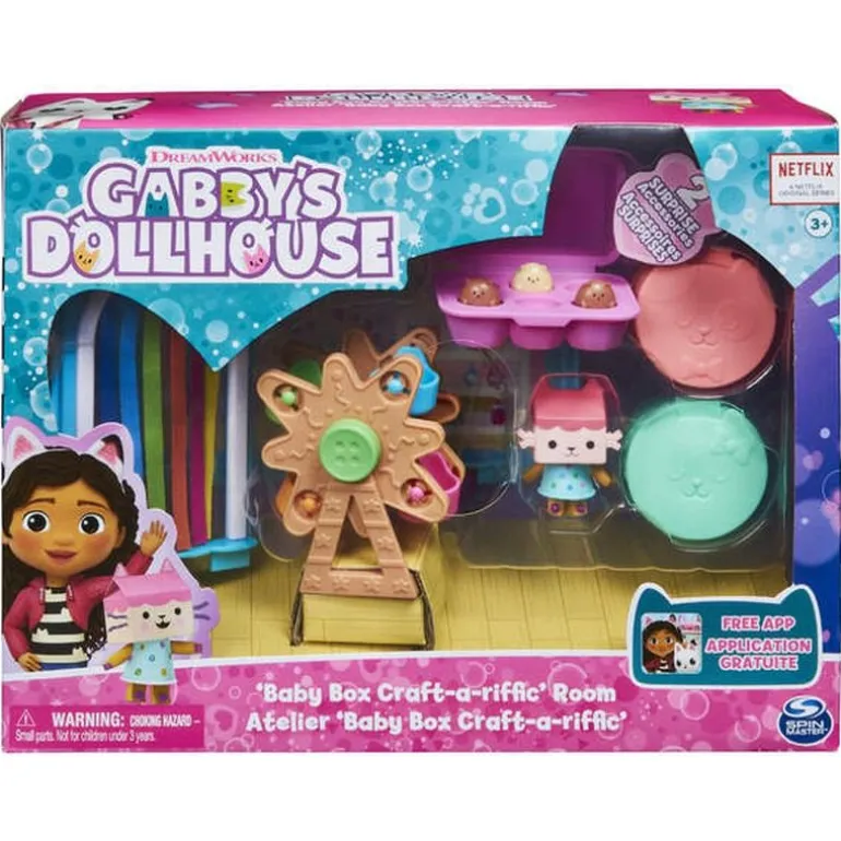 Gabby's Dollhouse – Deluxe Room – Baby Box' Bastelzimmer | Teddy Toys Kinderwelt