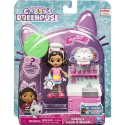 Gabby’s Dollhouse, Lunch and Munch Kitchen Set mit 2 Spielzeugfig | Teddy Toys Kinderwelt