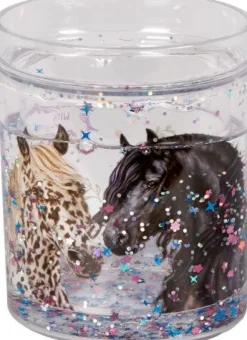 Glitzer-Stifteköcher - Pferdefreunde | Teddy Toys Kinderwelt
