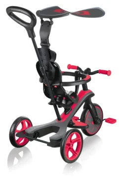 GLOBBER - EXPLORER TRIKE 4 in 1 rot | Teddy Toys Kinderwelt