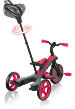 GLOBBER - EXPLORER TRIKE 4 in 1 rot | Teddy Toys Kinderwelt