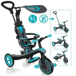 GLOBBER EXPLORER TRIKE 4in1 türkis | Teddy Toys Kinderwelt