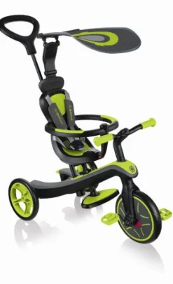 GLOBBER EXPLORER TRIKE 4in1 lime grün | Teddy Toys Kinderwelt