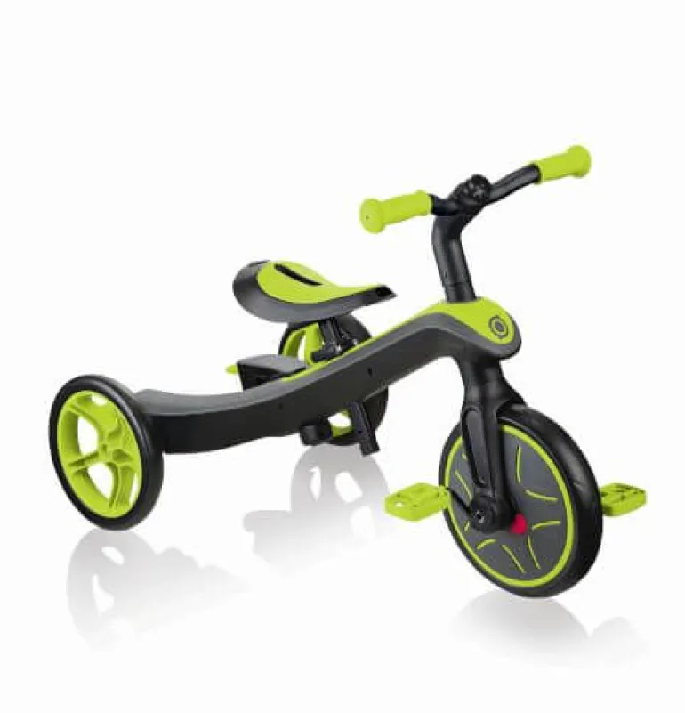 GLOBBER EXPLORER TRIKE 4in1 lime grün | Teddy Toys Kinderwelt