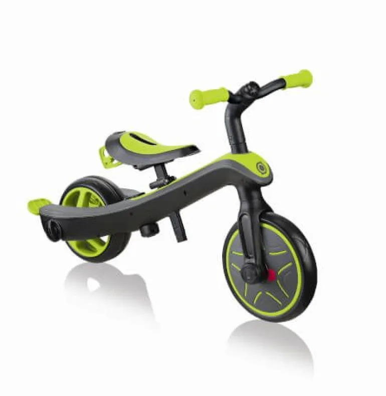 GLOBBER EXPLORER TRIKE 4in1 lime grün | Teddy Toys Kinderwelt