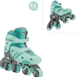 GLOBBER LEARNING SKATES 2in1 mint, Gr. 26-29 | Teddy Toys Kinderwelt