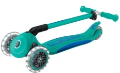 GLOBBER PRIMO FOLDABLE PLUS LIGHTS türkis-dunkelblau, mit Leuchtr | Teddy Toys Kinderwelt