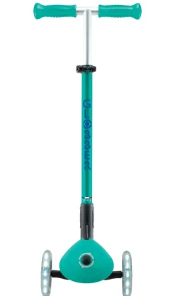 GLOBBER PRIMO FOLDABLE PLUS LIGHTS türkis-dunkelblau, mit Leuchtr | Teddy Toys Kinderwelt