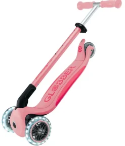 GLOBBER PRIMO FOLDABLE PLUS LIGHTS pastellrosa-pink, mit Leuchtro | Teddy Toys Kinderwelt