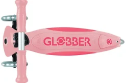 GLOBBER PRIMO FOLDABLE PLUS LIGHTS pastellrosa-pink, mit Leuchtro | Teddy Toys Kinderwelt