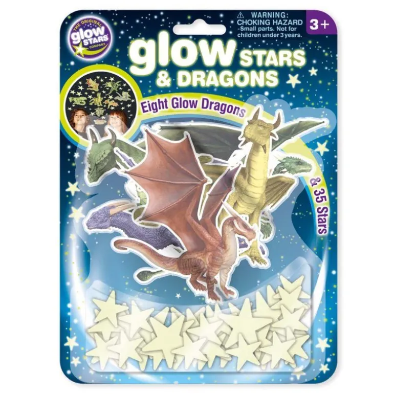 Glow Glitter - Stars und Drachen | Teddy Toys Kinderwelt