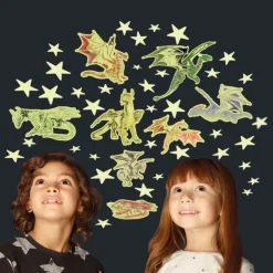 Glow Glitter - Stars und Drachen | Teddy Toys Kinderwelt