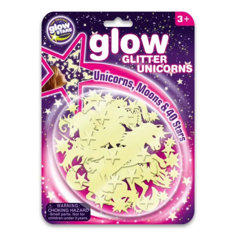 Glow Glitter - Stars und Einhörner | Teddy Toys Kinderwelt