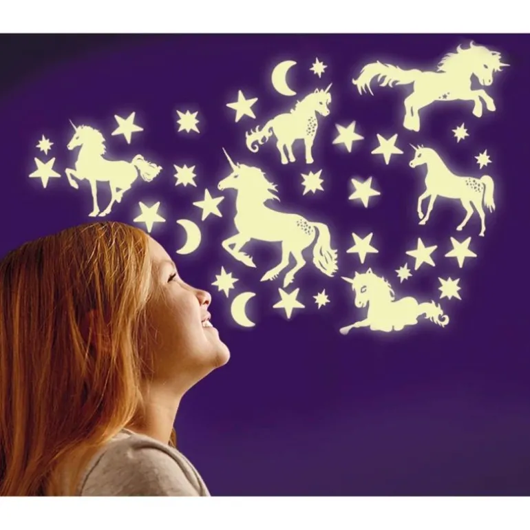 Glow Glitter - Stars und Einhörner | Teddy Toys Kinderwelt