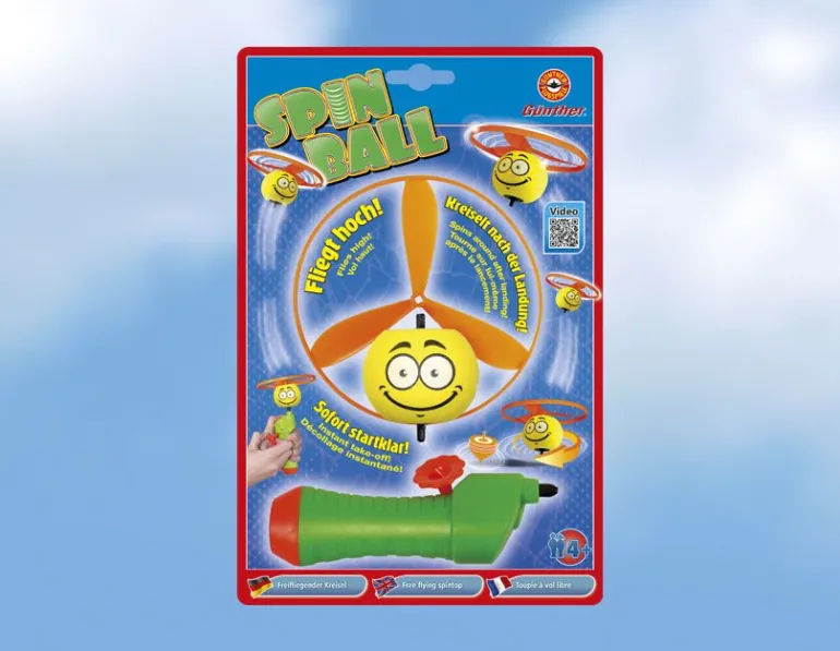 Günther® Flugspiele - Spin Ball Flugkreisel | Teddy Toys Kinderwelt