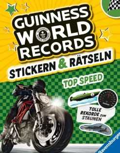 Guinness World Records Stickern und Rätseln: Top Speed - 48952 | Teddy Toys Kinderwelt