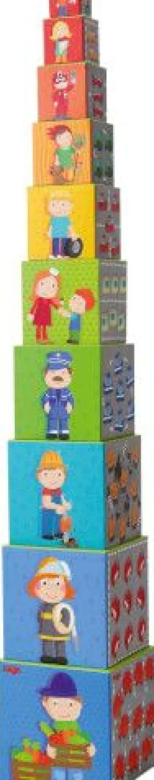 HABA - Stapelwürfel Flotte Flitzer | Teddy Toys Kinderwelt