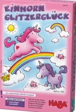 HABA Einhorn Glitzerglück - Der Wolkenschatz | Würfelspiele | Spiele | Spielzeug | Teddy Toys Kinderwelt