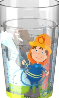 HABA Glitzerbecher Feuerwehr | Teddy Toys Kinderwelt