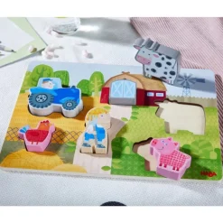 HABA Holzpuzzle - Auf dem Bauernhof | Teddy Toys Kinderwelt